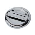 Car Tank Covers Gas Fuel Tank Cover Decoration, Abs Silver