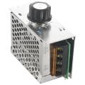 Voltage Regulator Voltage Speed Controller Scr Dimmer + Shell Ac 220v 4000w