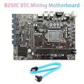 B250c Btc Mining Motherboard Supports Ddr4 Ram Computer Motherboard