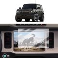 For 21-22 Ford Bronco Navigation Control Screen Protectors, 8 Inch