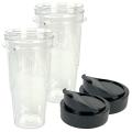 24 Oz Smoothie Cup with To-go Lid Replacement Parts(2 Pack)