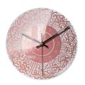 Islamic Quartz Acrylic Wall Clock Pendulum Muslim Living(rose Gold)