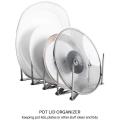 Extendable Pot Lid Holders Multipurpose Steamer Rack Pans Holder