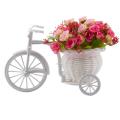 Home Furnishings Simulation Flower and Flower Car Suit,rose Pink