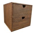 Wooden Box Storage Drawer Jewelry Cosmetics Organizer A