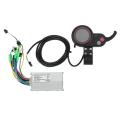 36v 48v Controller with Display for Bldc Motor/scooter/e Bike,350w