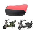 Electric Scooter Modified Cushion Double Riding Seat,red