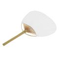 24pcs/lot Wedding White Paddle Fan for Wedding Decoration