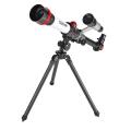 Astronomical Telescope Powerful Monocular Telescope Gifts -red