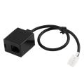 Male to Double Female Port Connector Headset Adapter Extension Cable