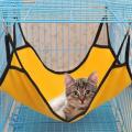 Cat Cage Hammock with Reversible Sides,cat Hammock for Pet, Blue