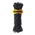Multifunction Tent Rope Tent Accessories Outdoor Rope Black