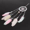 Handmade Gifts Dream Catcher Feather Pendant Car Hanging Decoration