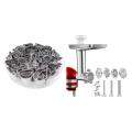 1 Set Metal Food Grinder Attachment for Kitchenaid Stand Mixers
