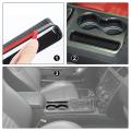 Cup Holder Decoration Cover Stickers for Dodge Challenger 2009-2014