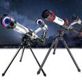 Astronomical Telescope Powerful Monocular Telescope Gifts -silver