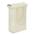 Laundry Basket Storage Basket with Lid Household Beige-yellow