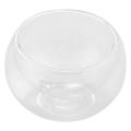 12pcs 50ml Clear Drinking Cup Heat Resistant Double Wall Layer Cup