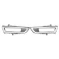 Lr061234 Lr061299 Car Front Fog Light Lamp Frame Cover Trim Silver