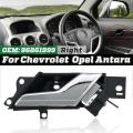 Left Right Interior Door Handle Chrome for Chevrolet for Opel Corsa B