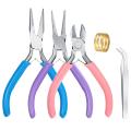 3 Pcs Jewellery Making Pliers Needle Nose Pliers Wire Cutter