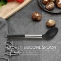 Silicone Cooking Spoon Set Of 2 Solid Basting Spoon for Spoon