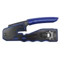 Rj45 Crimp Tool Pass Through Cutter for Cat6 Cat5 Cat5e 8p8c Modular