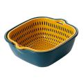 Baskets Fruit Washing Basket Multifunctional Drain Basket Stackable C