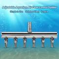Aquarium Air Flow Splitter Fish Tank Air Control Valve 6 Way
