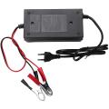 Eu Plug Car Battery Charger 12v 6a 10a Smart Fast Power Charging