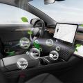 2pcs Car Cabin Air Filter Kit Activated Carbon for Tesla Model 3 Y