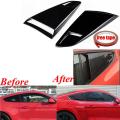 Car Side Window Vent Scoop Cover Trim Ford for Mustang 15-20 2dr