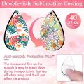 40pc Of Sublimation Blank Earrings,for Diy Jewelry Making