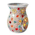 Mosaic Glass Oil Burner Tealight Candle Wax Melter Warmer Candle B