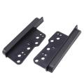 2 Double Din Fascia Facia Dash Kit Car Stereo Side Trims Brackets