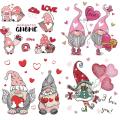 Valentine's Day Iron On Patches Paper Decals for Clothing T-shirt