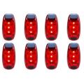 4 Pcs Safety Light Waterproof Red for Running, Walking, Cycling, Etc