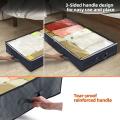 6 Pack Underbed Storage Bags, Foldable Bed Container Bins Organizer