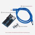Pci-e Extender Pci E 1x to 1x Riser Usb 3.0 Cable for Motherboard