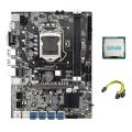 B75 Eth Mining Motherboard 8xpcie Usb Adapter+g540 Cpu+cable