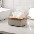 Minimalist Tissue Box Cover Holder, for Bathroom, Bedroom