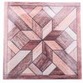 20pcs Wood Tile Sticker Self Adhesive Art Diagonal 3d Floor Sticker