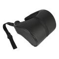 2x Adjustable Car Headrest Neck Pillow Faux Leather Neck Protection