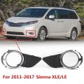 Grill Bumper Bezel Cover for Toyota Sienna Base/xle/le 20111-2017