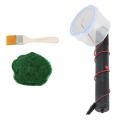 Static Grass Flocking Applicator Set Plastic Flocking Applicator