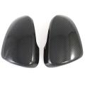 1 Pair Carbon Fiber Car Review Mirror Cover for Hyundai Tucson 15-20