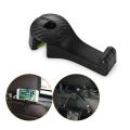 2 In 1 Auto Car Back Seat Phone Holder Stand Headrest Hooks (black)