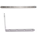 125x75mm L Shape Stainless Steel Shelf Corner Brace Angle Bracket