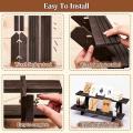 101pcs Wood Earring Display Stand Wood with 100pcs Earring Card