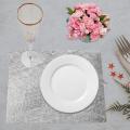 Silver Table Runner Non-woven Fabric for Table Decoration Wrapping